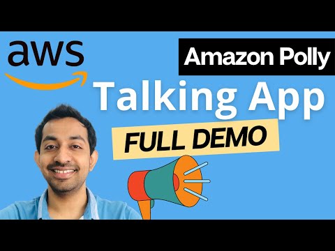 Let's Build a Talking App! | (Amazon Polly, S3, Lambda, Angular)