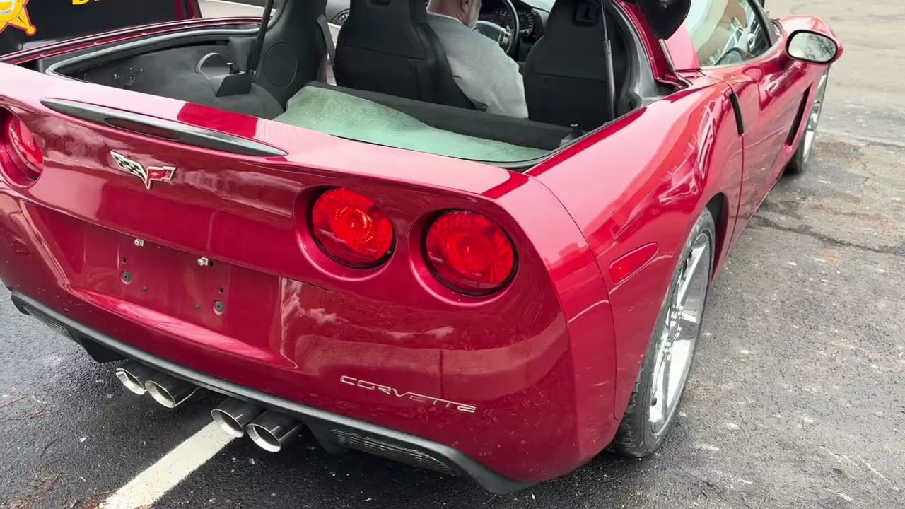 Автомобиль Corvette 2008 года выпуска будет выставлен на аукцион 25 февраля в полдень по восточно...