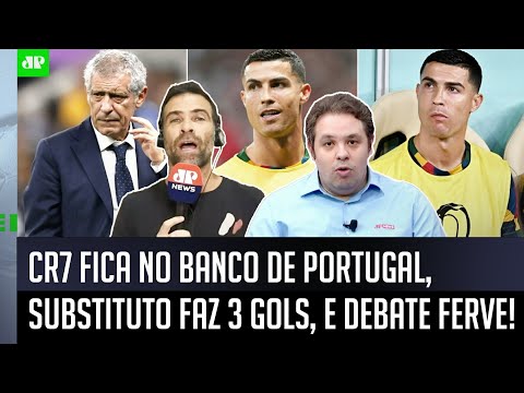 "Gente, É UM FATO! O Cristiano Ronaldo CADA VEZ MAIS está..." CR7 no BANCO de Portugal gera DEBATE!
