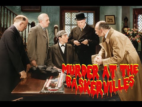 MURDER AT THE BASKERVILLES w/ Arthur Wontner ⁣ still