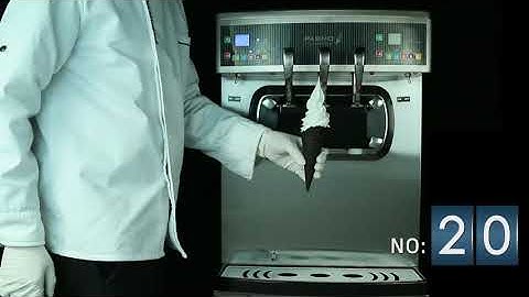 Pasmo soft ice cream machine S970F (Discharging ability)