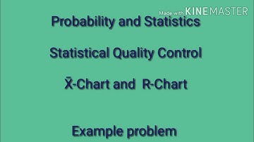MA3251,Statistics and Numerical methods(Part-20)Unit-5, Statistical Quality Control, x̅ and R Chart 