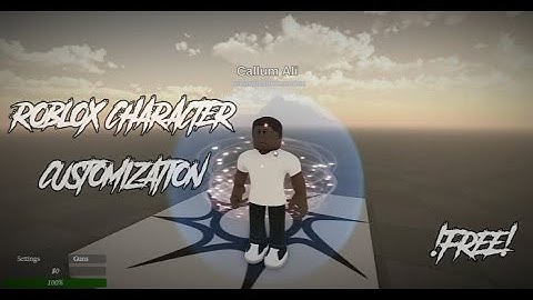 Advanced Character Customization (ROBLOX STUDIO) (FREE)