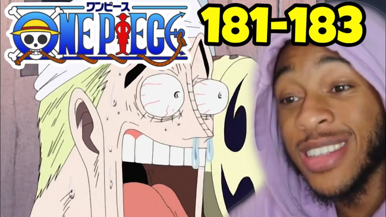 Eneru VS Luffy! One Piece Ep 181182183 REACTION YouTube