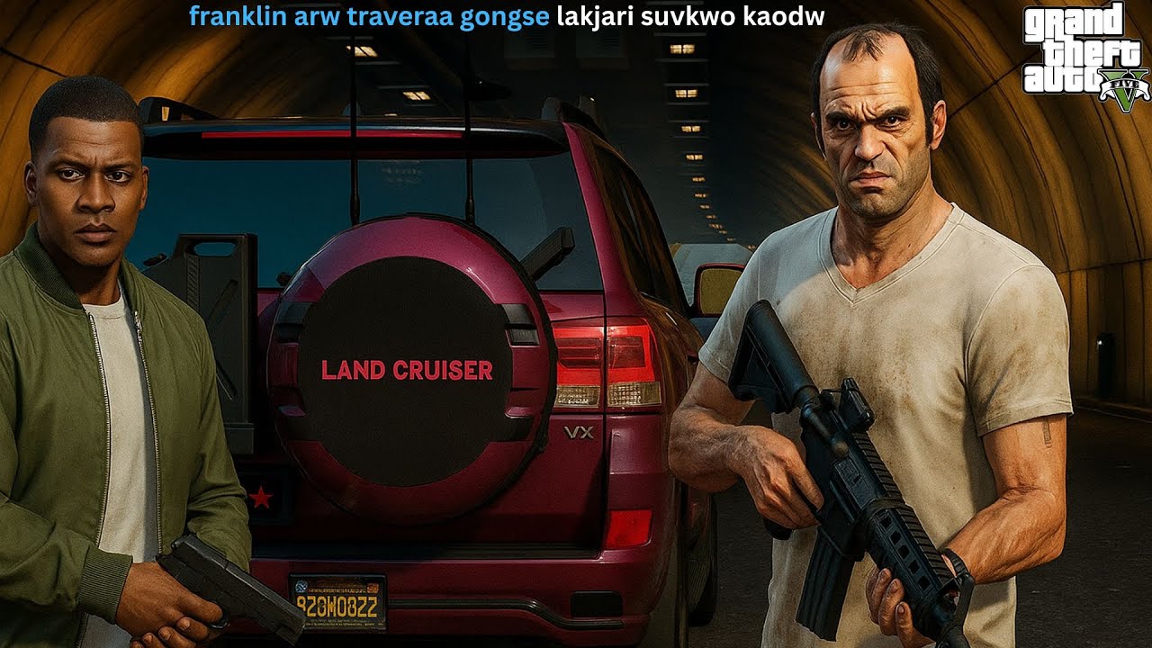 Franklin & Trevor Steal a Luxury SUV 