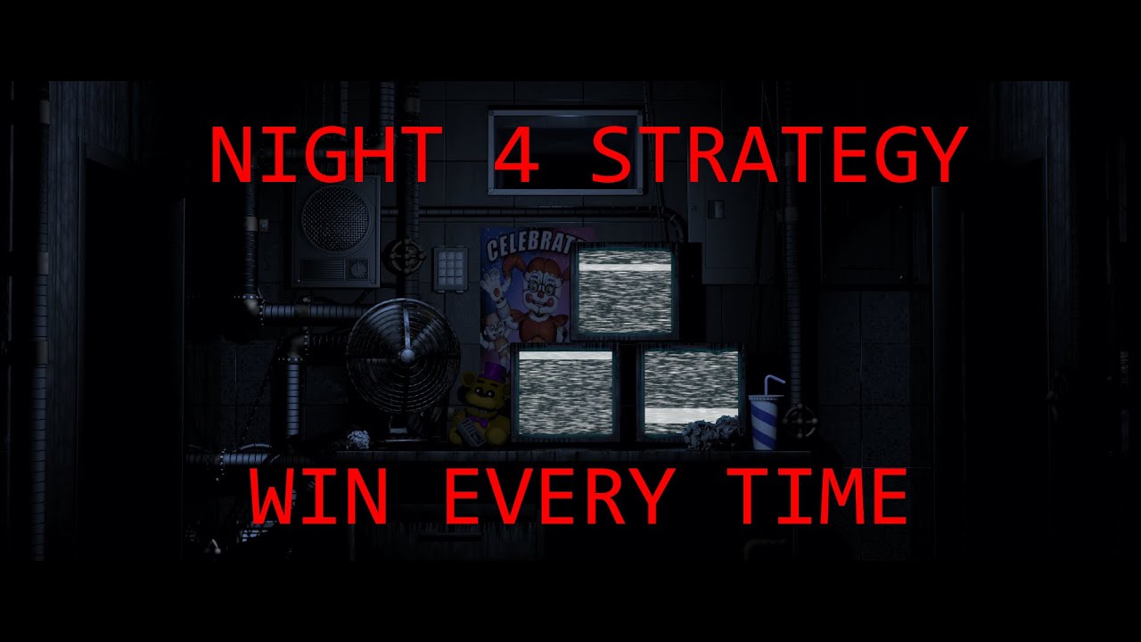 Five Nights at Freddy's: Sister Location Nights 4 Walkthrough