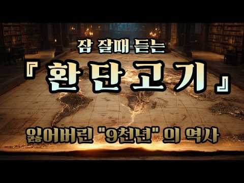 잠잘때 듣는 "환단고기,한단고기" 완결판  | 깨어난 9천년의 역사