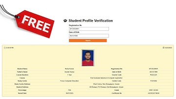 Make Student Profile Verification Website with No Coding Google Sheet App Script Use #coding  #free