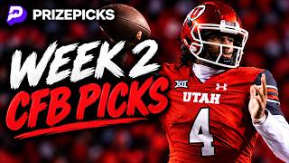 CFB PLAYER PROPS & BETS TODAY | WEEK 2 | SATURDAY 9/12/26 | PRIZEPICKS | COLLEGE FOOTBALL BETS Prizepicks Cfb Saturday 9 12 26 5 Free Picks Cfb Sweep Best Player Props Today Week 2