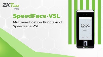 Multi-verification Function of SpeedFace V5L