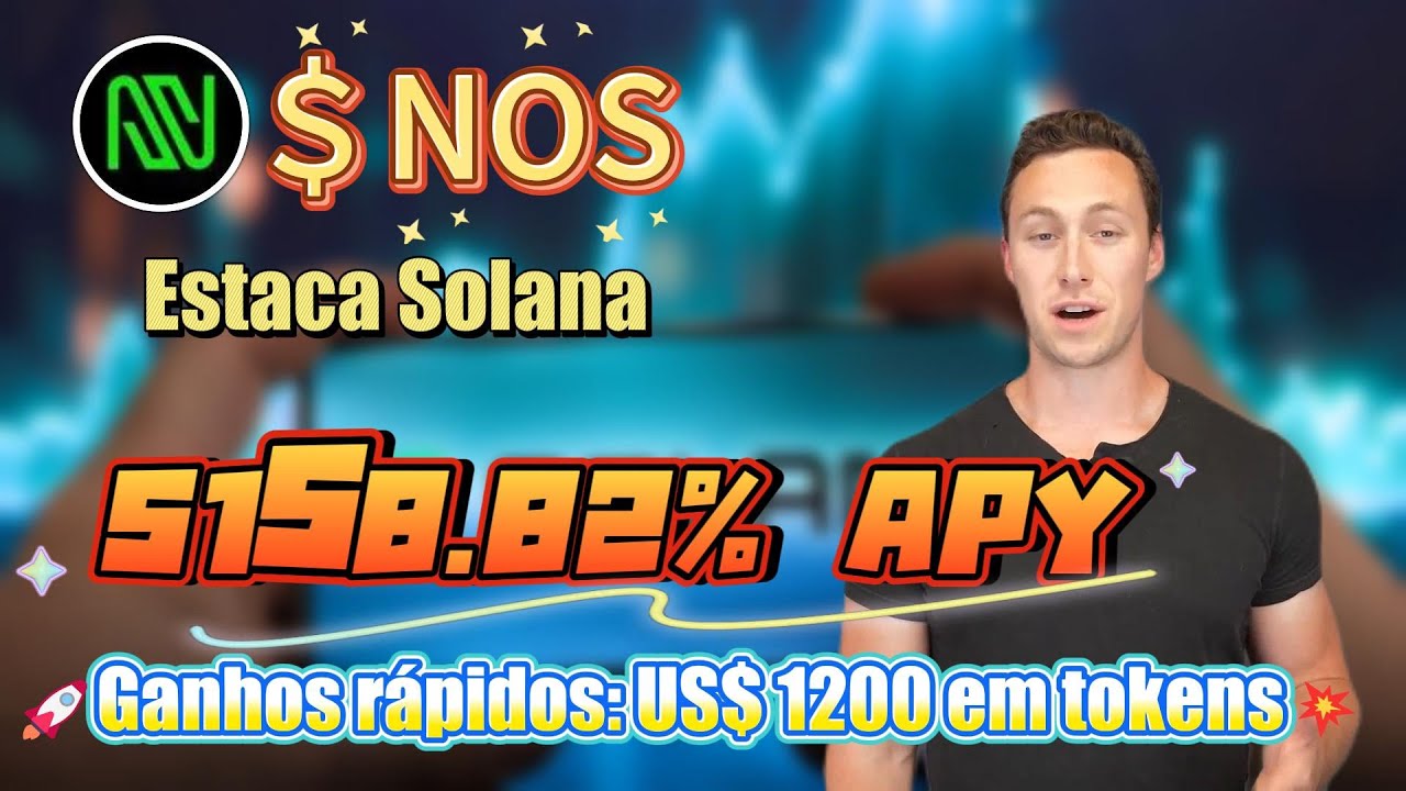 Stake NOS token — minha estratégia secreta para 5158.82% APY