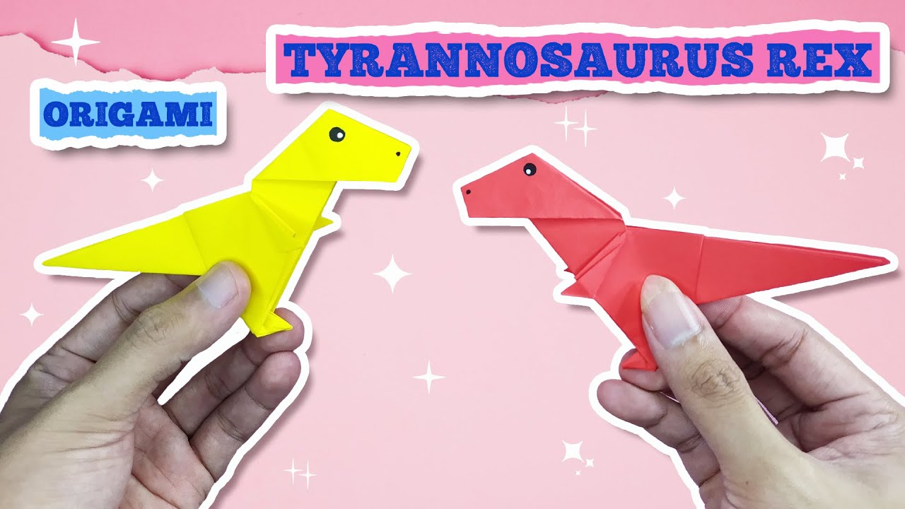 Origami Tyrannosaurus Rex: How to Fold Your Own Dino King | Best ...