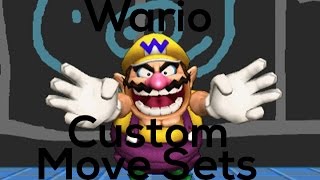 Super Smash Bros 4 Custom Move Sets : Wario