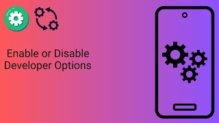 How To Enable Or Disable Developer Options?