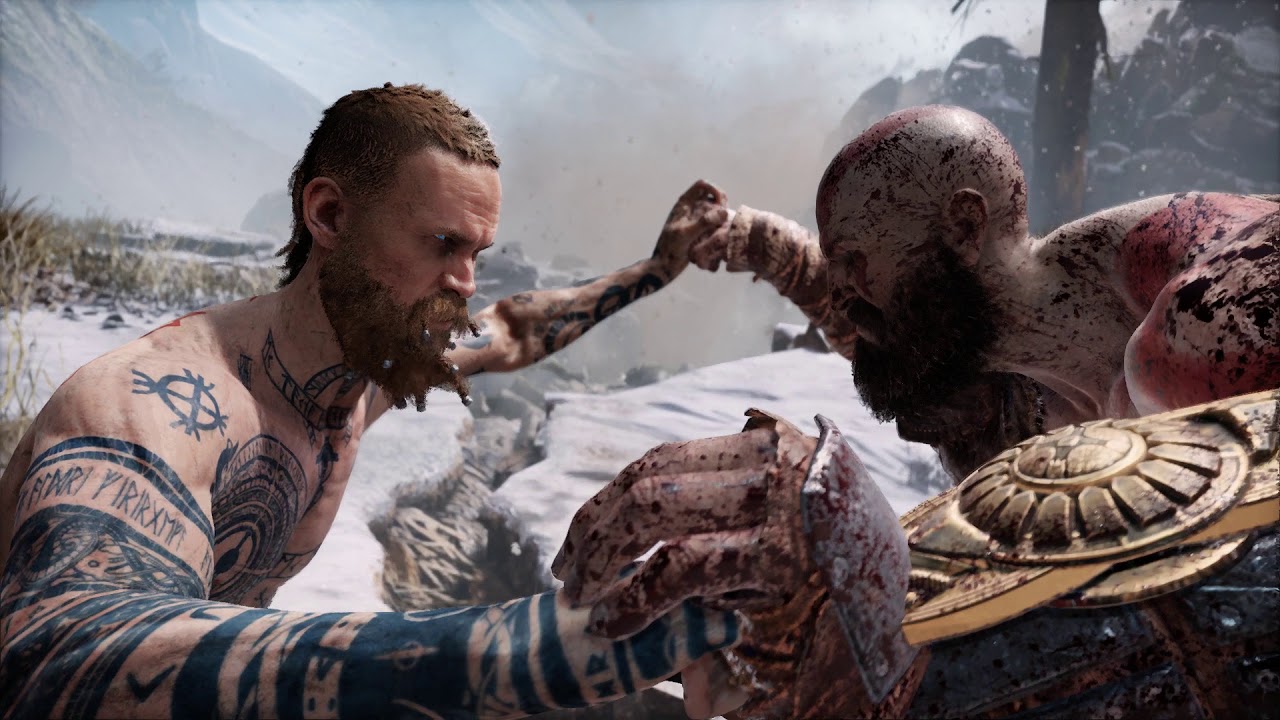 God of War 4 - The Stranger No Damage (Give Me God of War Difficulty)