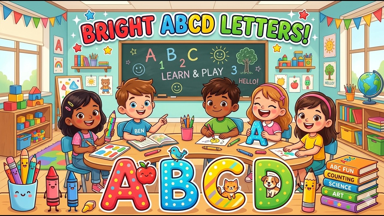 ABC Song for Kids | ABCD Alphabet Learning Video - YouTube