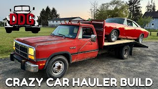 I Built The Ramp Truck Of My Dreams Mostly In 4 Days - 1992 Dodge D350 Cummins Car Hauler Part 3