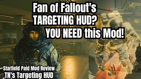 Starfield Paid Mod Review: TNs Targeting HUD Gear Mod #starfield #starfieldgameplay #starfieldmods