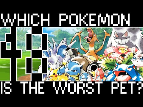 Which Pokemon Is The Worst Pet? - Kanto [Bumbles McFumbles]