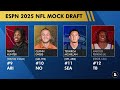 2025 NFL Mock Draft From ESPN’s Matt Miller: 1st Round Picks For All 32 Teams WITH Trades