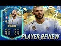 97 TEAM OF THE SEASON SO FAR BENZEMA PLAYER REVIEW! TOTSSF BENZEMA - FIFA 20 ULTIMATE TEAM
