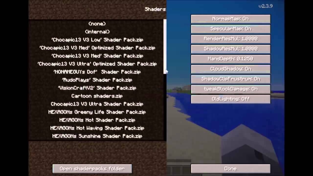 Monday Mod Minecraft Monday Mods: Shaders And S.E.U.S - YouTube