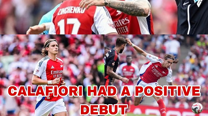 RICCARDO CALAFIORI POSITIVE DEBUT ARSENAL vs LYON🔥