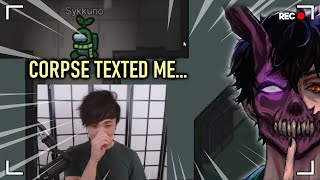 Sykkuno and Corpse are MEETING?!? Sykkuno exposes DMS with Corpse...