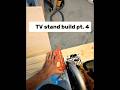 TV Stand Build Part 4 | Farmhouse Style #woodworking #diy #wood