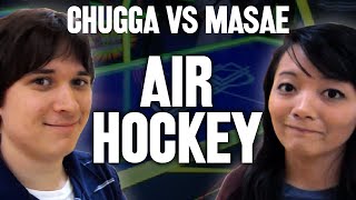 Chuggaaconroy Vs Masaeanela - Air Hockey