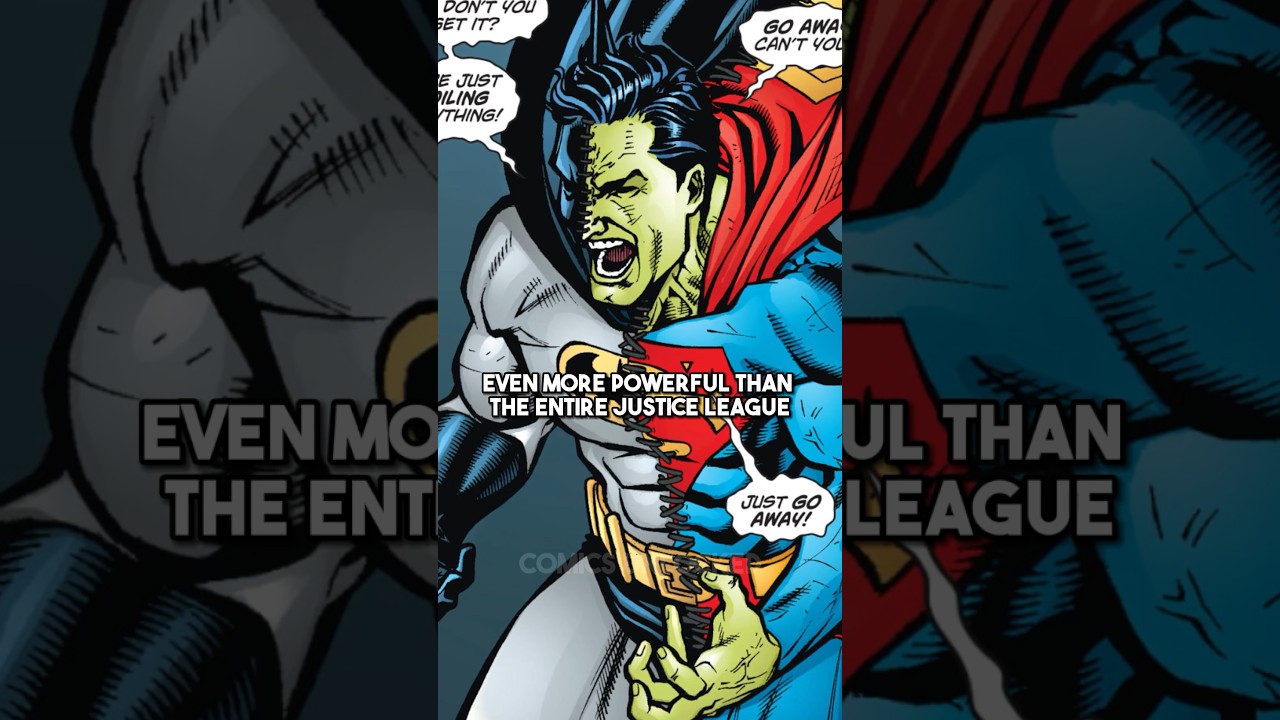 Batman & Superman Get Stitched Together