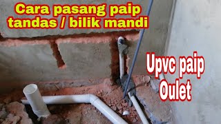 cara pasang upvc paip untuk tandas air keluar dan jamban duduk screenshot 3