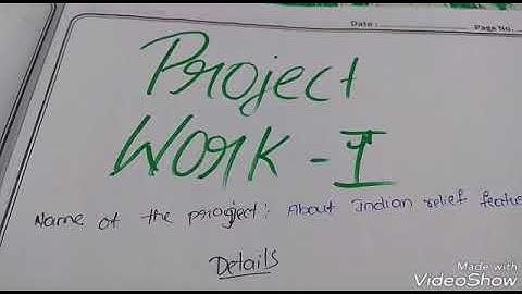 SOCIAL PROJECT WORK OF 10Th CLASS