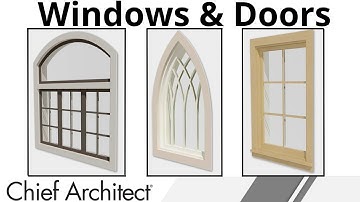 Adding Windows and Doors in Chief Architect