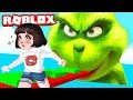 ГРИНЧ похититель Рождества Машка спасает Новый год в Роблокс Roblox Escape The Grinch CHRISTMAS