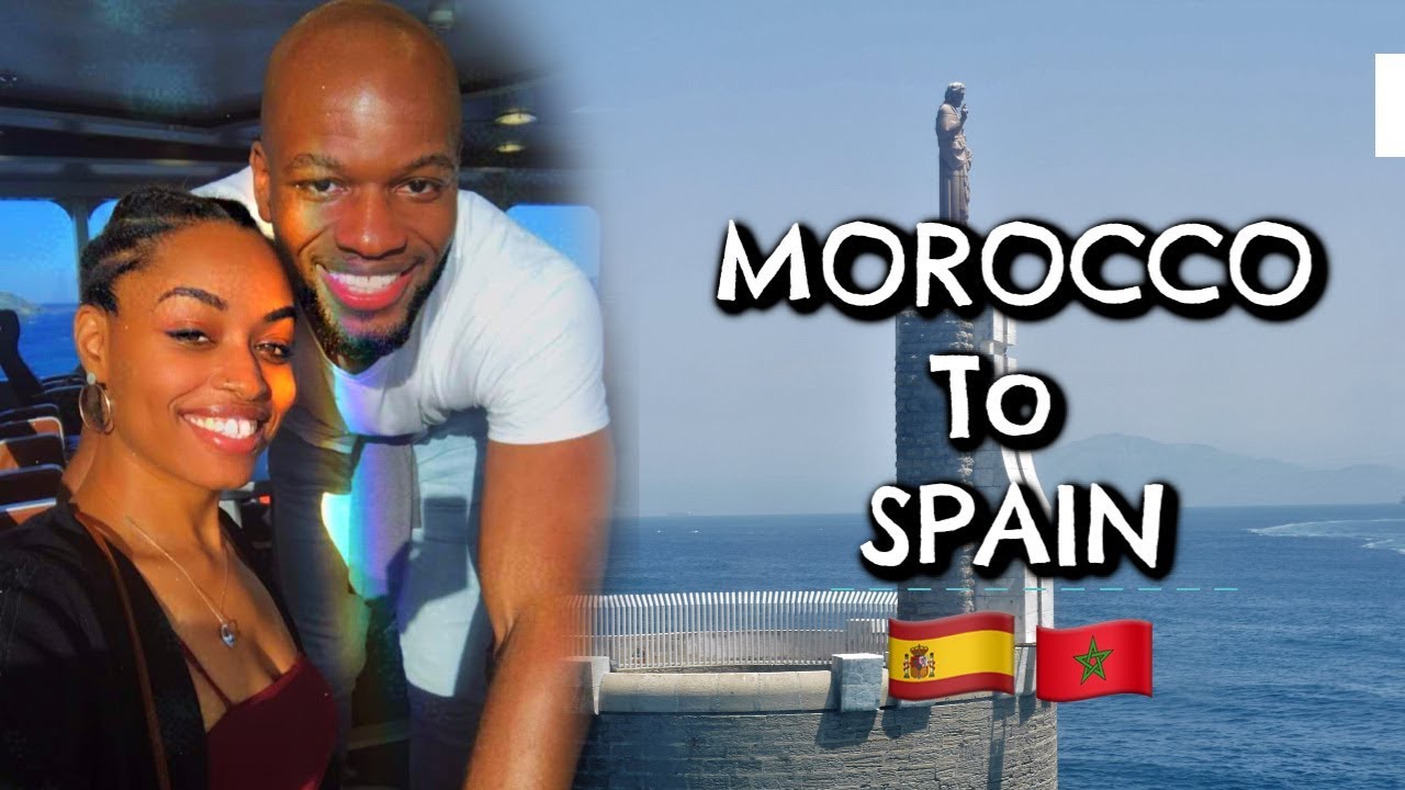 Black American Expats Travel On A Ferry Boat From Morocco To Spain Youtube