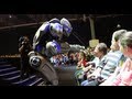 Titan The Robot - Uses Water Jets on Audience! - Front row HD Video - Gadget Show Live 2013