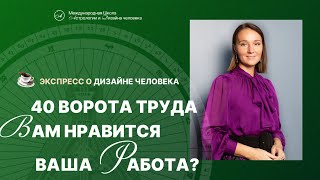 Насколько вы цените свой труд. 40 ворота Эго центра. Дизайн человека