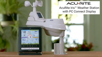 AcuRite Weather Station with PC Connect Remote Monitoring Product Features