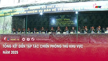 Tổng kết diễn tập tác chiến phòng thủ khu vực năm 2025