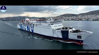 Golden Bridge: Η ναυαρχίδα της A-Ships Management αναχώρησε για την Ισπανία
