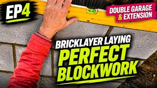 Look how he did that 😲 Bricklayer POV bricks/ blocks  #bricklaying #property #vlog #development