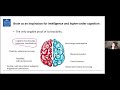 Pawel Herman - The Computational Cognitive Brain as a Gateway to Study Intelligence