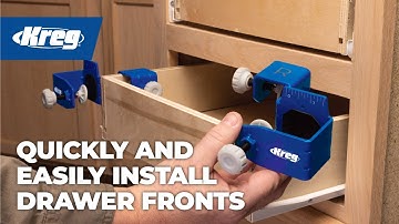How To Quickly and Easily Install Drawer Fronts