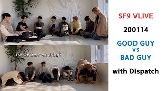 [Eng]200114 SF9 Mafia game 'Good guy vs Bad guy' with Dispatch vlive