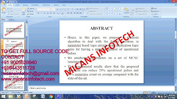 On Synthesizing Memristor Based Logic Circuits