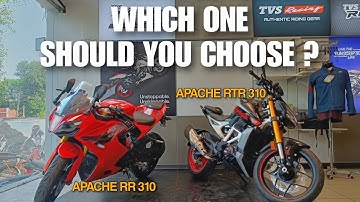 TVS Apache RR 310 Vs TVS Apache RTR 310 - Quick Comparison