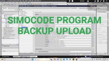 Simocode Pro V programming || Simocode Pro c programming || Simocode programming upload from laptop.