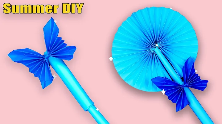 How to Make an Origami Paper Fan – Easy DIY Craft for Beginners