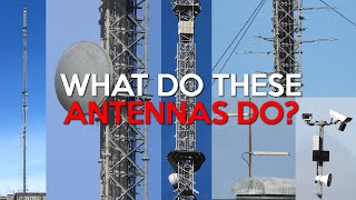 What Do All These Strange Radio Antennas Do?